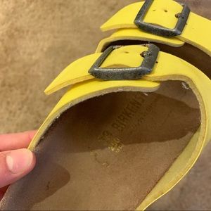 Yellow Birkenstock